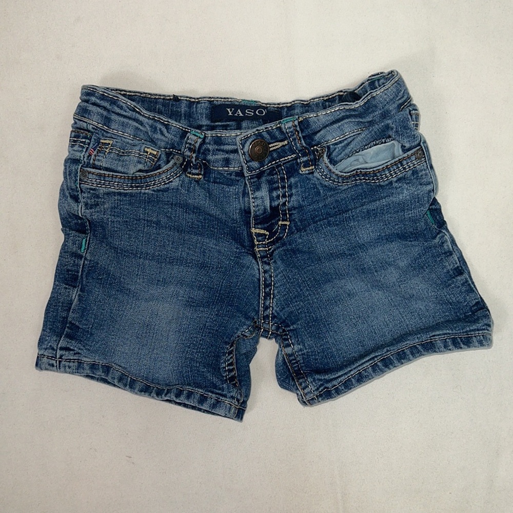 2191 yaso kids jean shorts